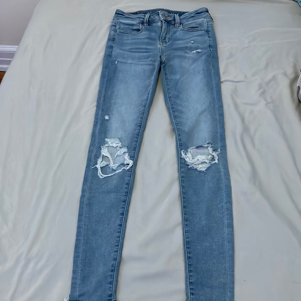 American Eagle Ripped Jeggings